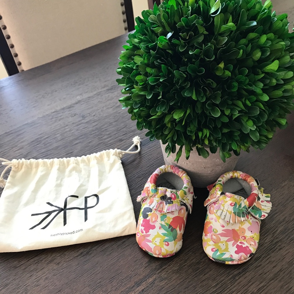 Freshly Picked Vibrant Kids Moccasins